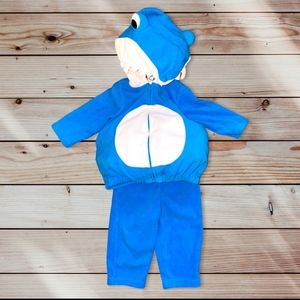 Carters Shark Costume 3-6 months